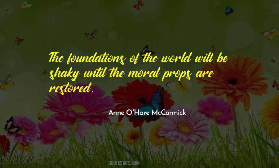 Anne O'Hare McCormick Quotes #1362084