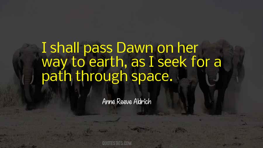 Anne Reeve Aldrich Quotes #1065062