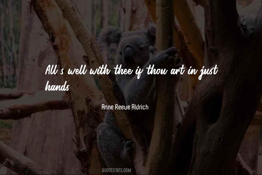 Anne Reeve Aldrich Quotes #1783263