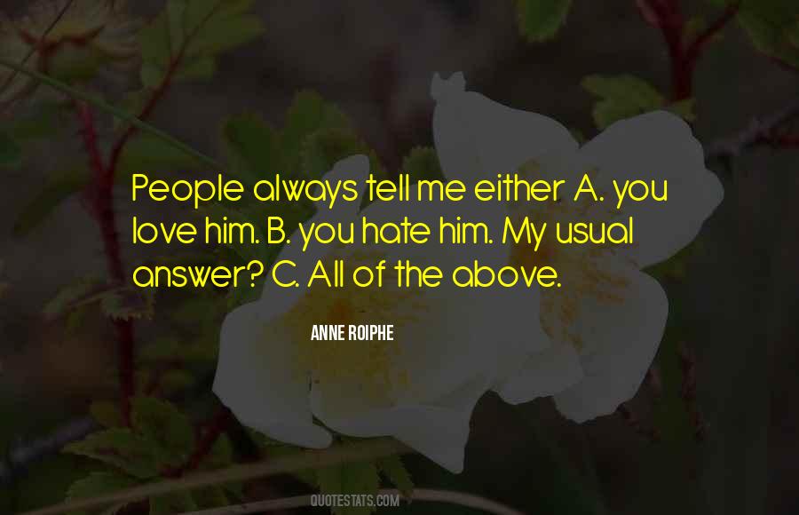 Anne Roiphe Quotes #199147