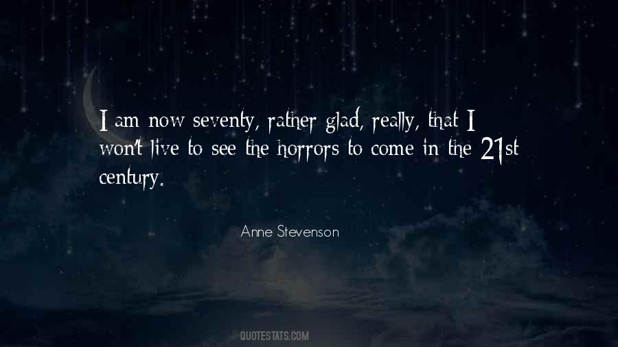 Anne Stevenson Quotes #1246663