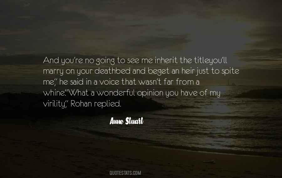 Anne Stuart Quotes #1447091