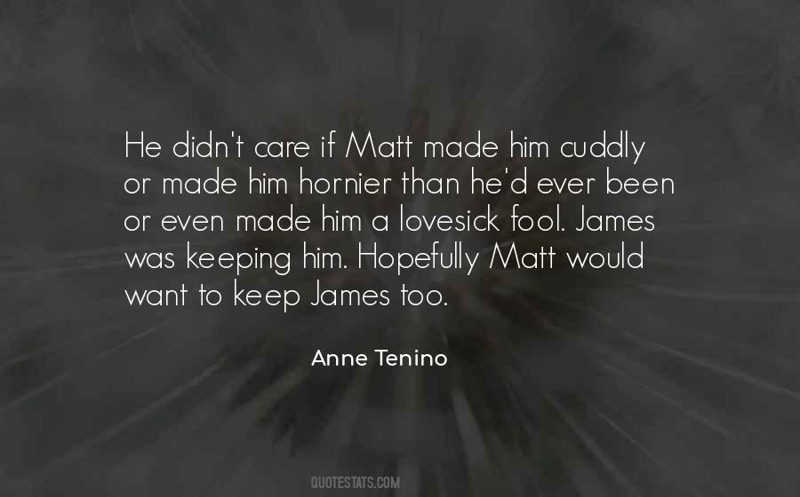 Anne Tenino Quotes #1719507