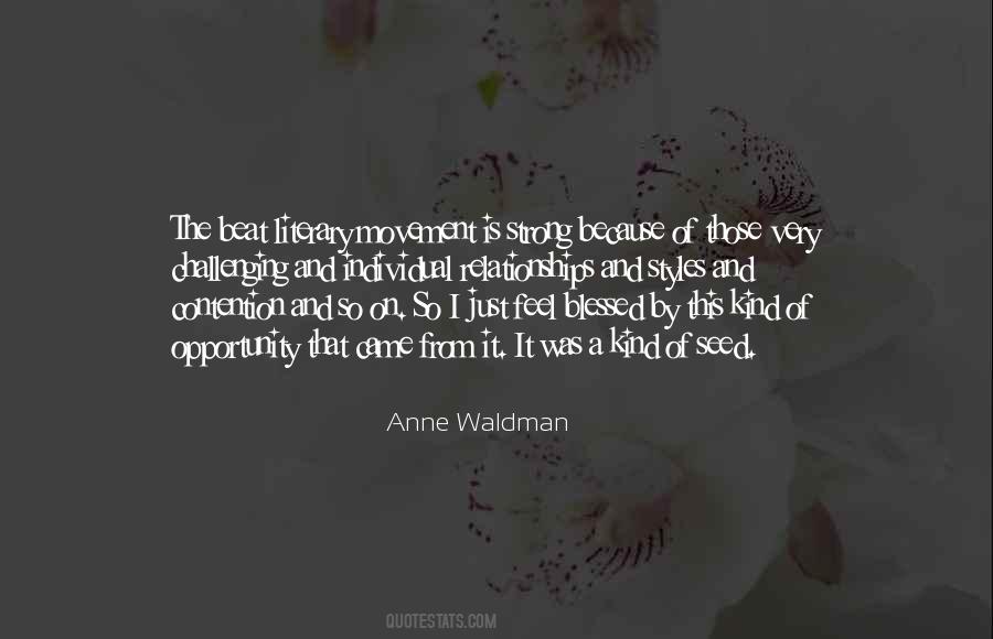 Anne Waldman Quotes #785230