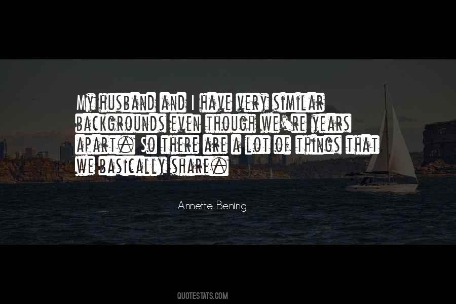 Annette Bening Quotes #20138