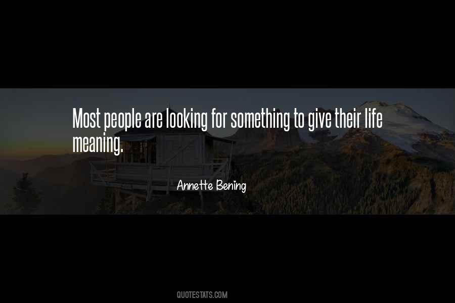 Annette Bening Quotes #244990