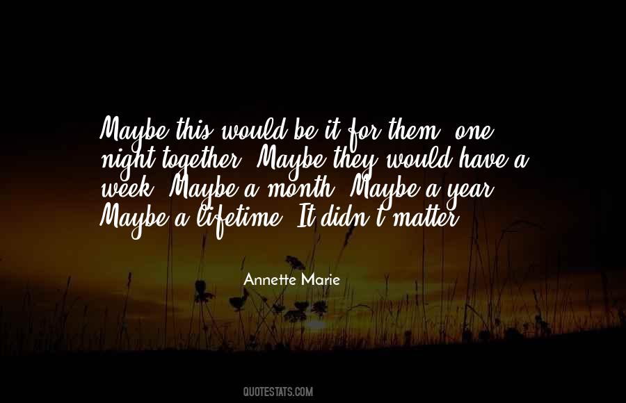 Annette Marie Quotes #898538