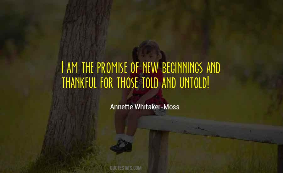 Annette Whitaker-Moss Quotes #1191250