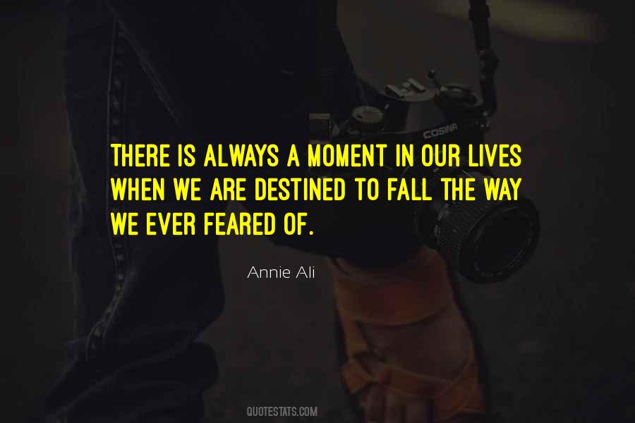 Annie Ali Quotes #1248019