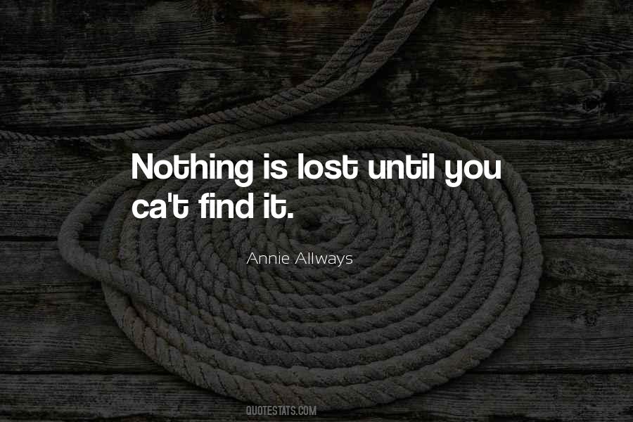 Annie Allways Quotes #1181951 Annie Allways Quotes #1181951