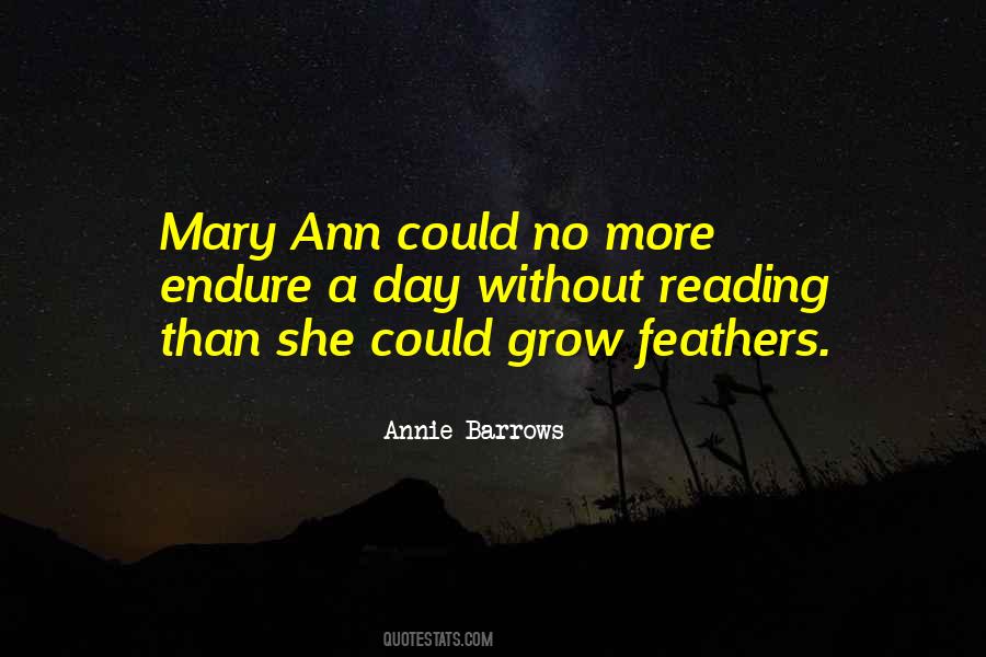 Annie Barrows Quotes #1403249