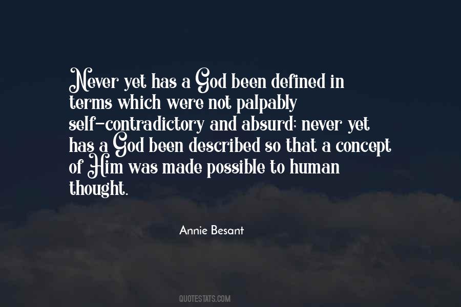 Annie Besant Quotes #1380198