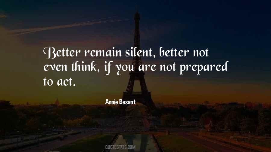Annie Besant Quotes #709454