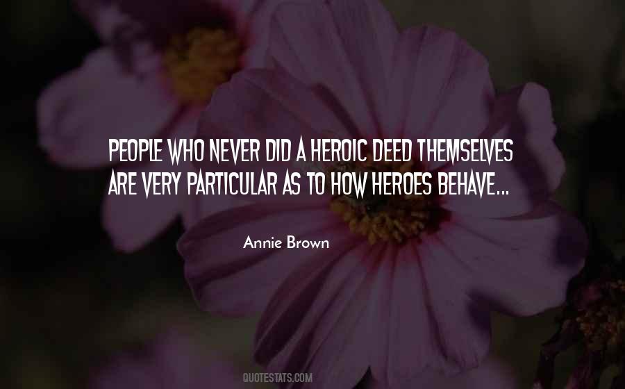 Annie Brown Quotes #618463