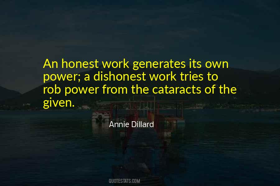 Annie Dillard Quotes #562076