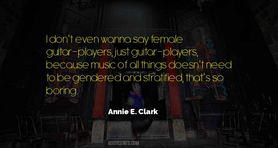 Annie E. Clark Quotes #339991