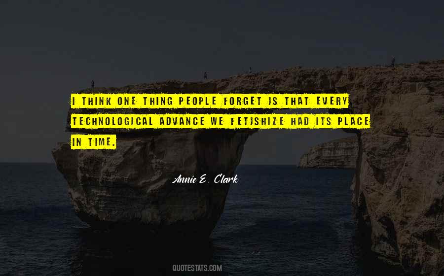 Annie E. Clark Quotes #984475