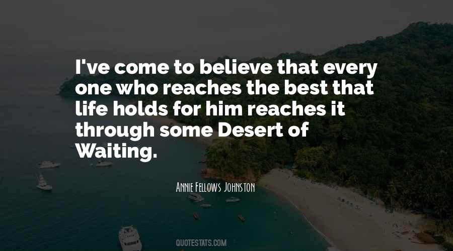 Annie Fellows Johnston Quotes #1429035