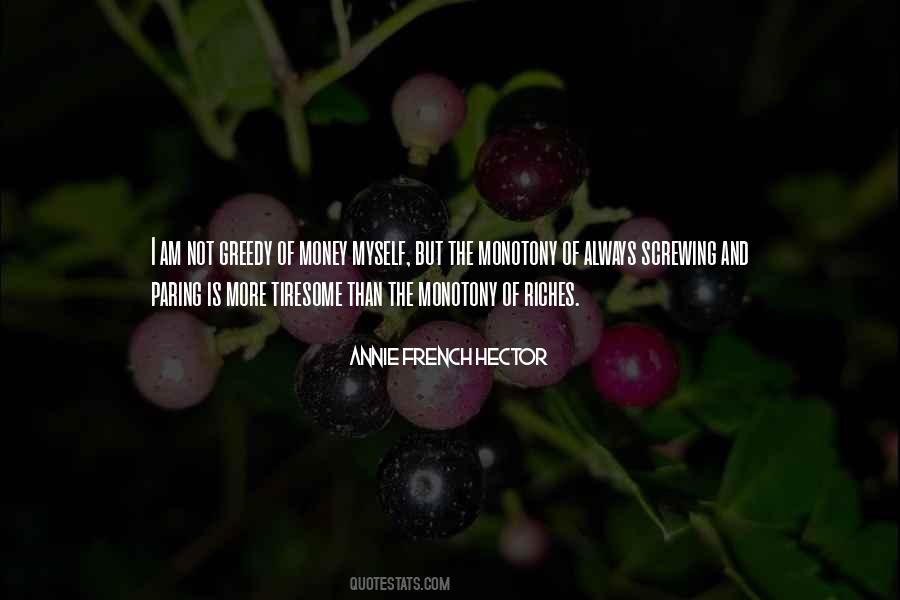 Annie French Hector Quotes #1737206