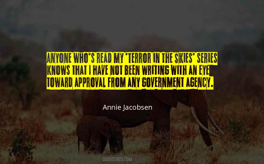 Annie Jacobsen Quotes #216505