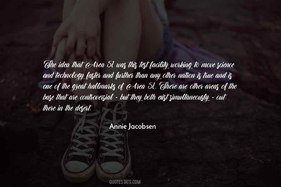 Annie Jacobsen Quotes #7584