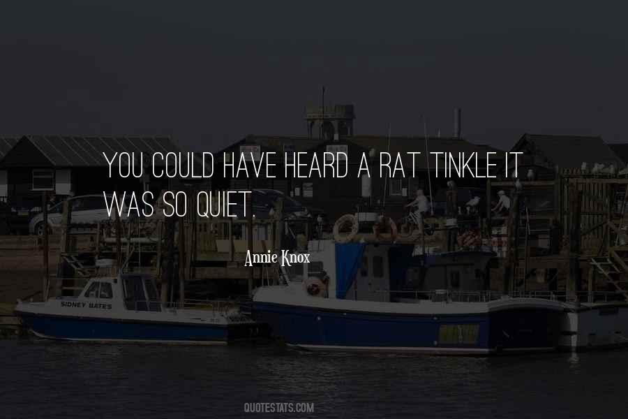 Annie Knox Quotes #1121874