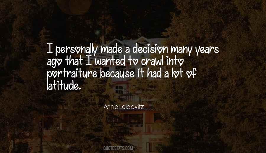 Annie Leibovitz Quotes #1127732
