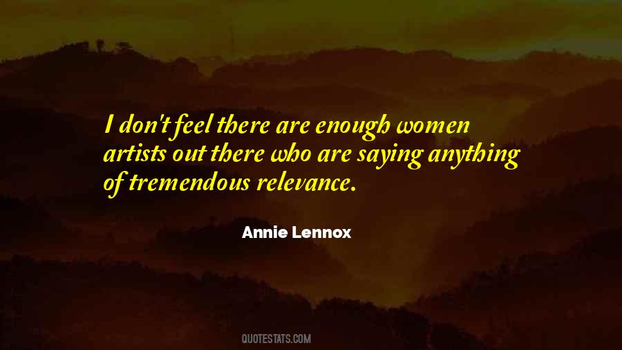 Annie Lennox Quotes #1052718