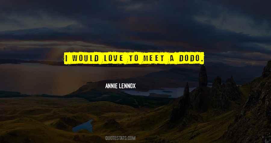 Annie Lennox Quotes #1215160