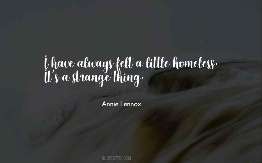Annie Lennox Quotes #1562021