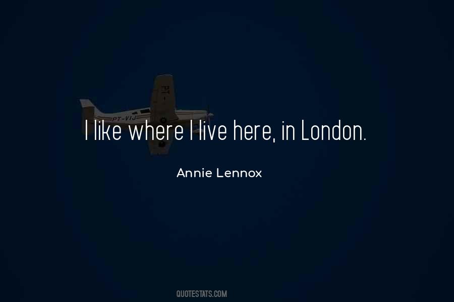 Annie Lennox Quotes #353853