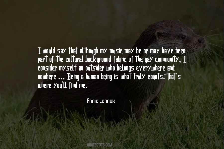 Annie Lennox Quotes #710147