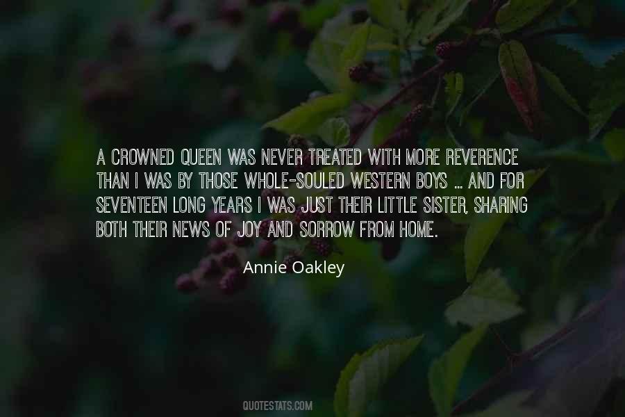 Annie Oakley Quotes #832659