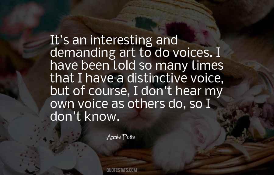 Annie Potts Quotes #392941