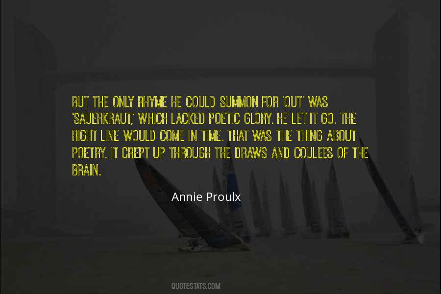 Annie Proulx Quotes #1435065