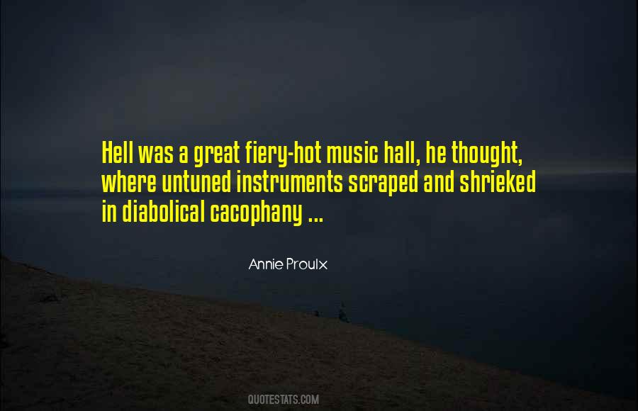 Annie Proulx Quotes #1735269