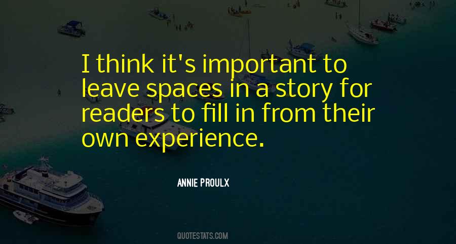 Annie Proulx Quotes #1794511