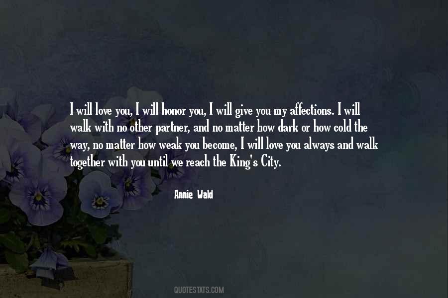 Annie Wald Quotes #804271 Annie Wald Quotes #804271