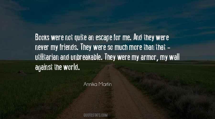 Annika Martin Quotes #1795929