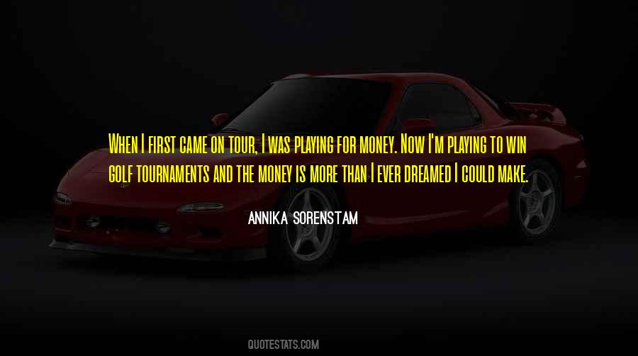 Annika Sorenstam Quotes #642600