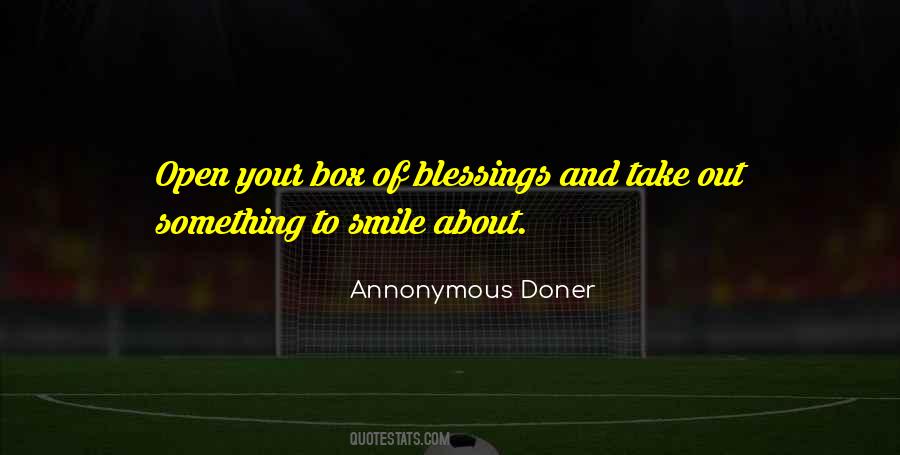 Annonymous Doner Quotes #1328485