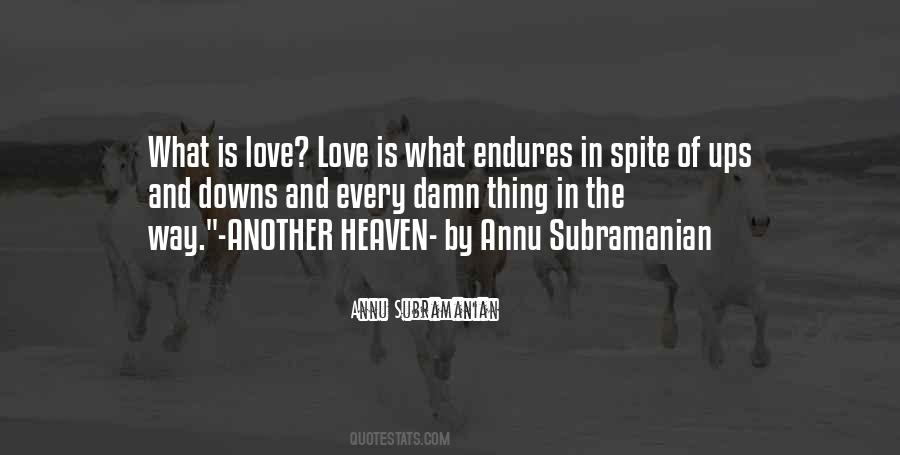 Annu Subramanian Quotes #773331