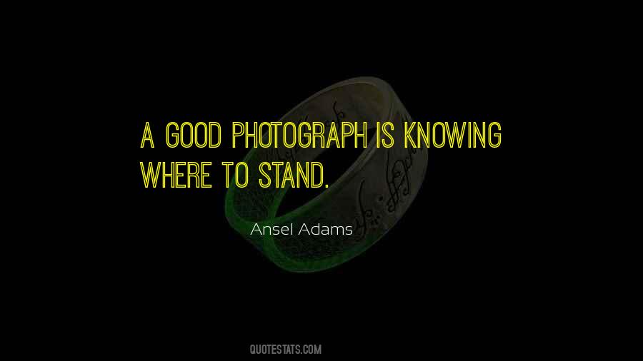 Ansel Adams Quotes #429877