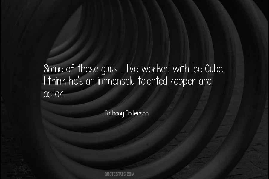 Anthony Anderson Quotes #1222907