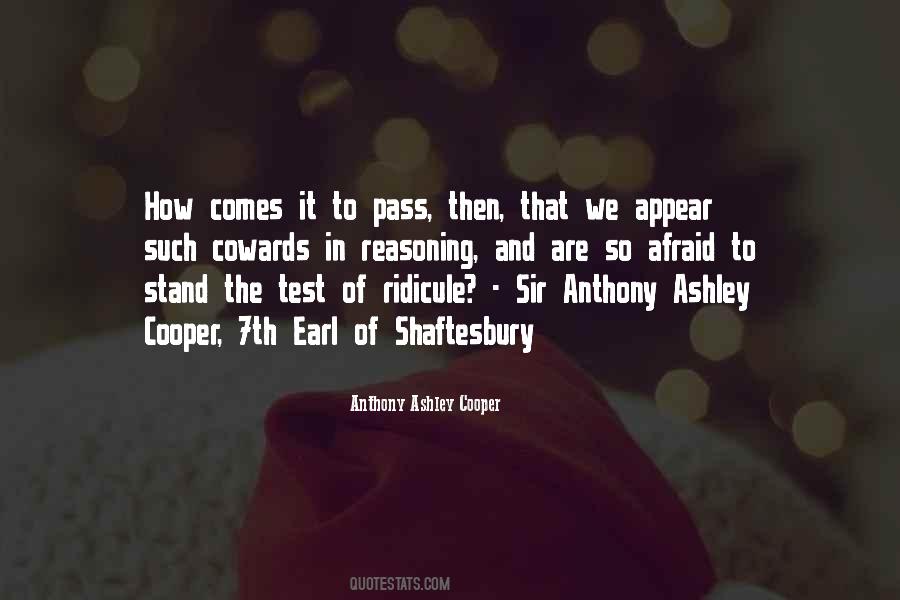 Anthony Ashley Cooper Quotes #590285