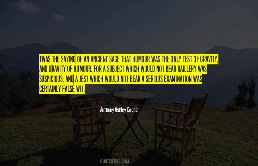 Anthony Ashley Cooper Quotes #721648