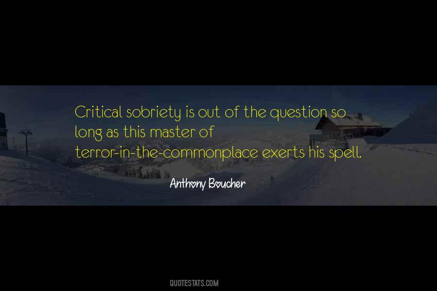 Anthony Boucher Quotes #845976