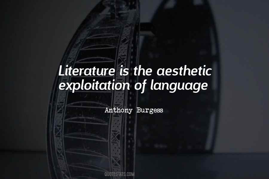 Anthony Burgess Quotes #294684