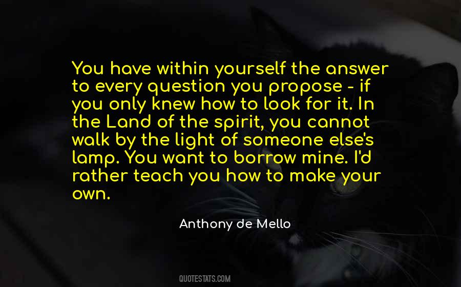 Anthony De Mello Quotes #1394565