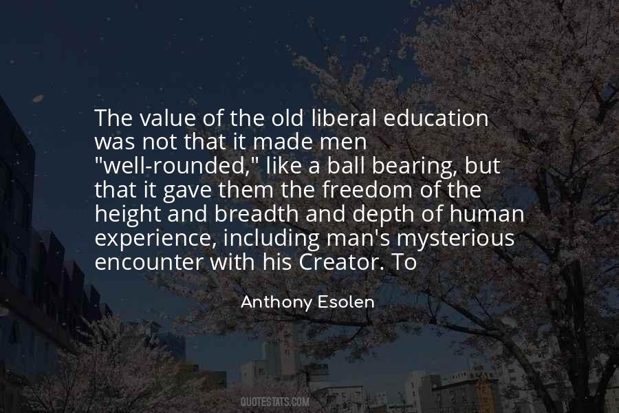 Anthony Esolen Quotes #1167116
